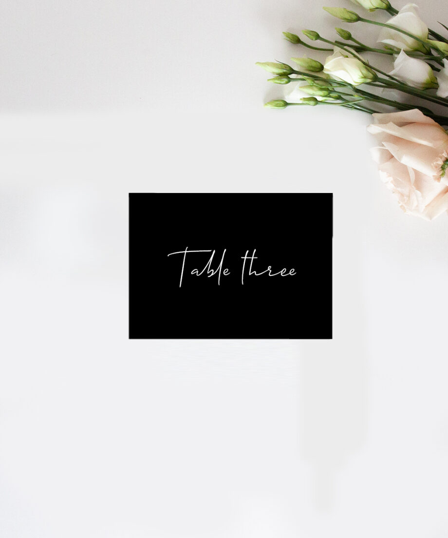 Gigi | Table number III