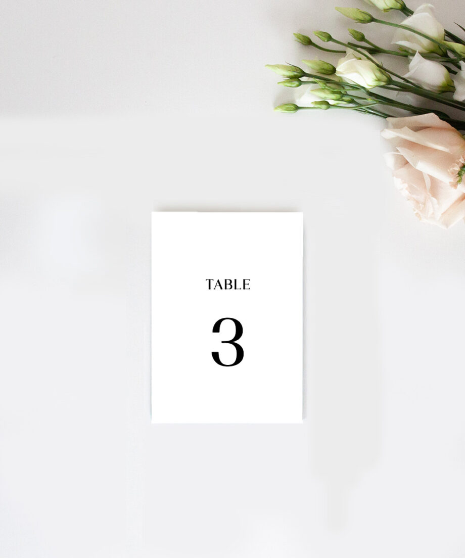 Milen | Table number I